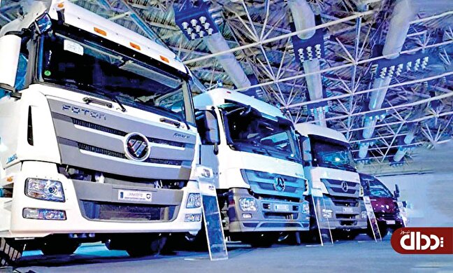 افت تولید خودروهای تجاری