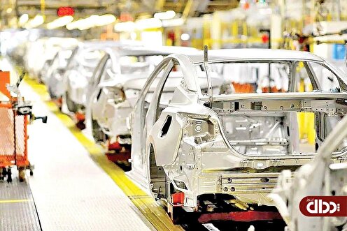 روند نزولی شاخص تولید و فروش خودرو و قطعات