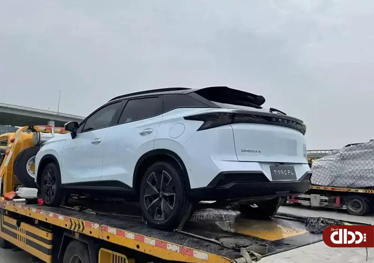 CHERY OMODA C5 PHEV جدید در نمایشگاه شانگهای شکار شد +تصاویر