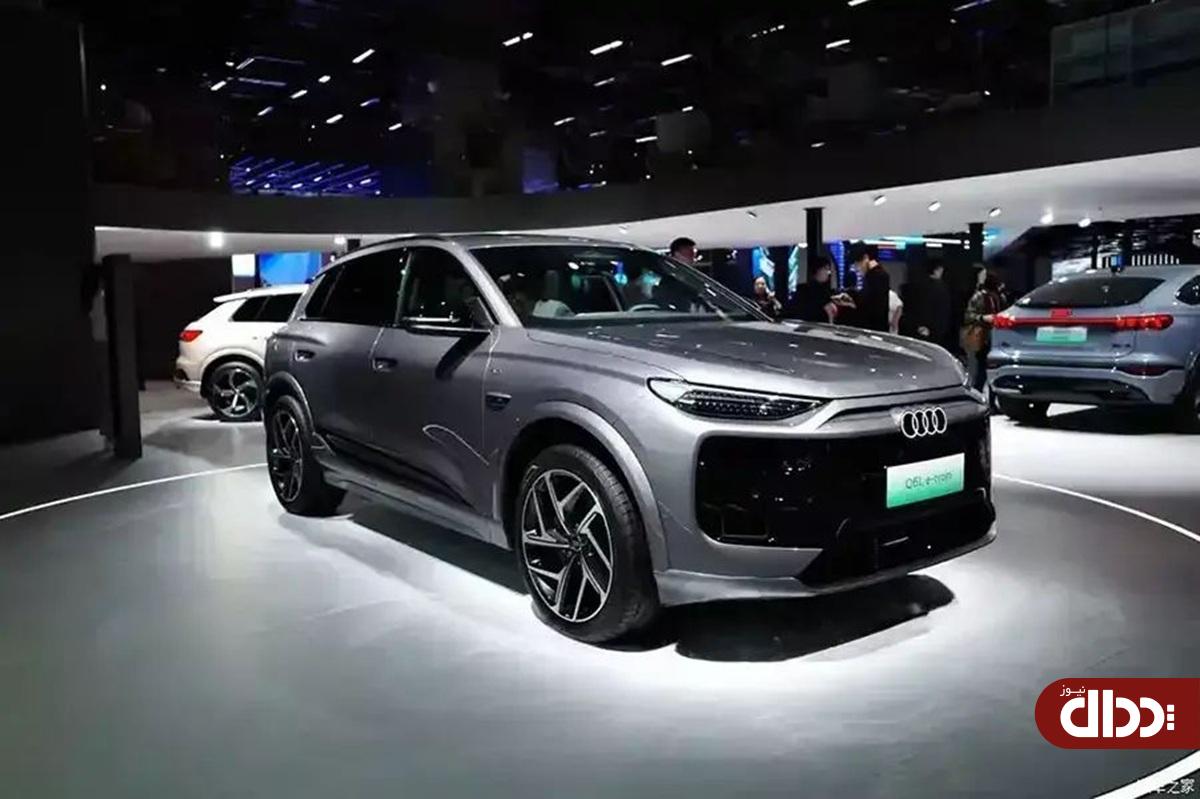 audi Q6L e-tron در نمایشگاه خودرو شانگهای 2025 رونمایی شد +تصاویر