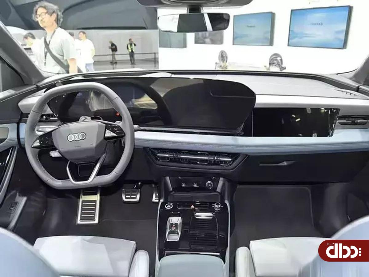 audi Q6L e-tron در نمایشگاه خودرو شانگهای 2025 رونمایی شد +تصاویر