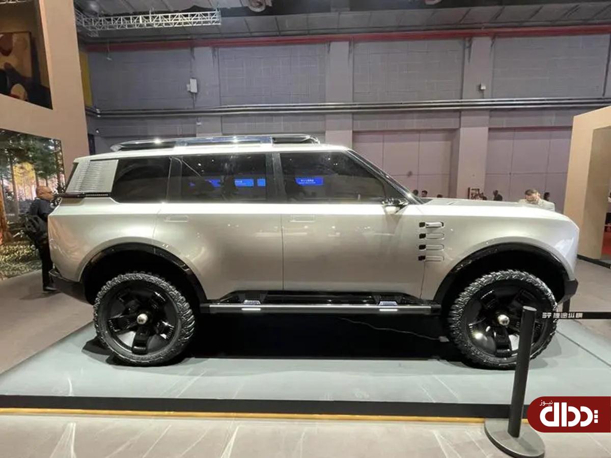 Jetour G600 شاسی‌ بلند آفرودی هیبریدی چری رونمایی شد +تصاویر