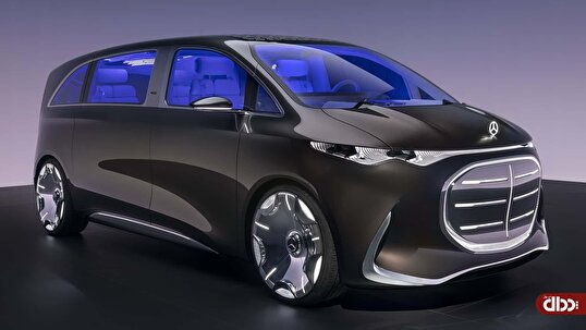 بنز از ون فوق لوکس Vision V در شانگهای رونمایی کرد +تصاویر