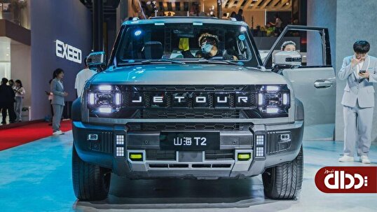 JETOUR T2 شاسی بلند چری در Auto Shanghai 2025 معرفی شد +تصاویر