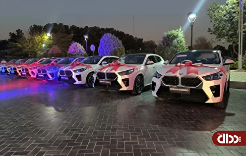 خودروی BMW مدل ۲۰۲۵ زیر پای مدافعان وطن