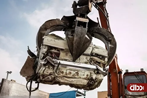 استخراج ۲۰۰‌هزار ‌تن فولاد از اسقاط خودرو‌‌‌‌‌