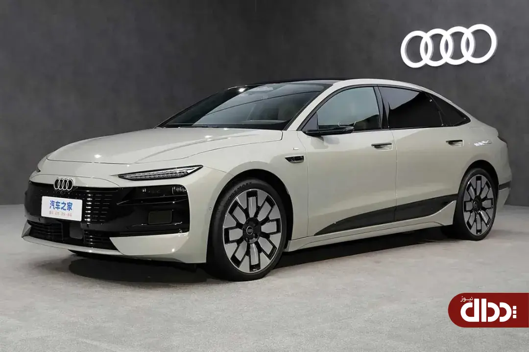 سدان برقی لوکس آئودی A6L ای ترون رونمایی شد +تصاویر