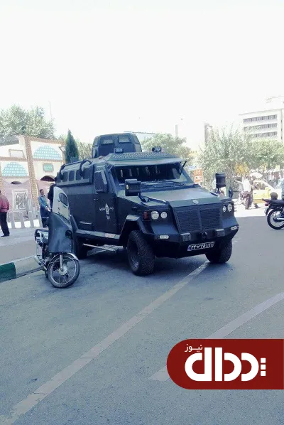 عکی/ خودروهای زرهی در روز تحلیف روحانی