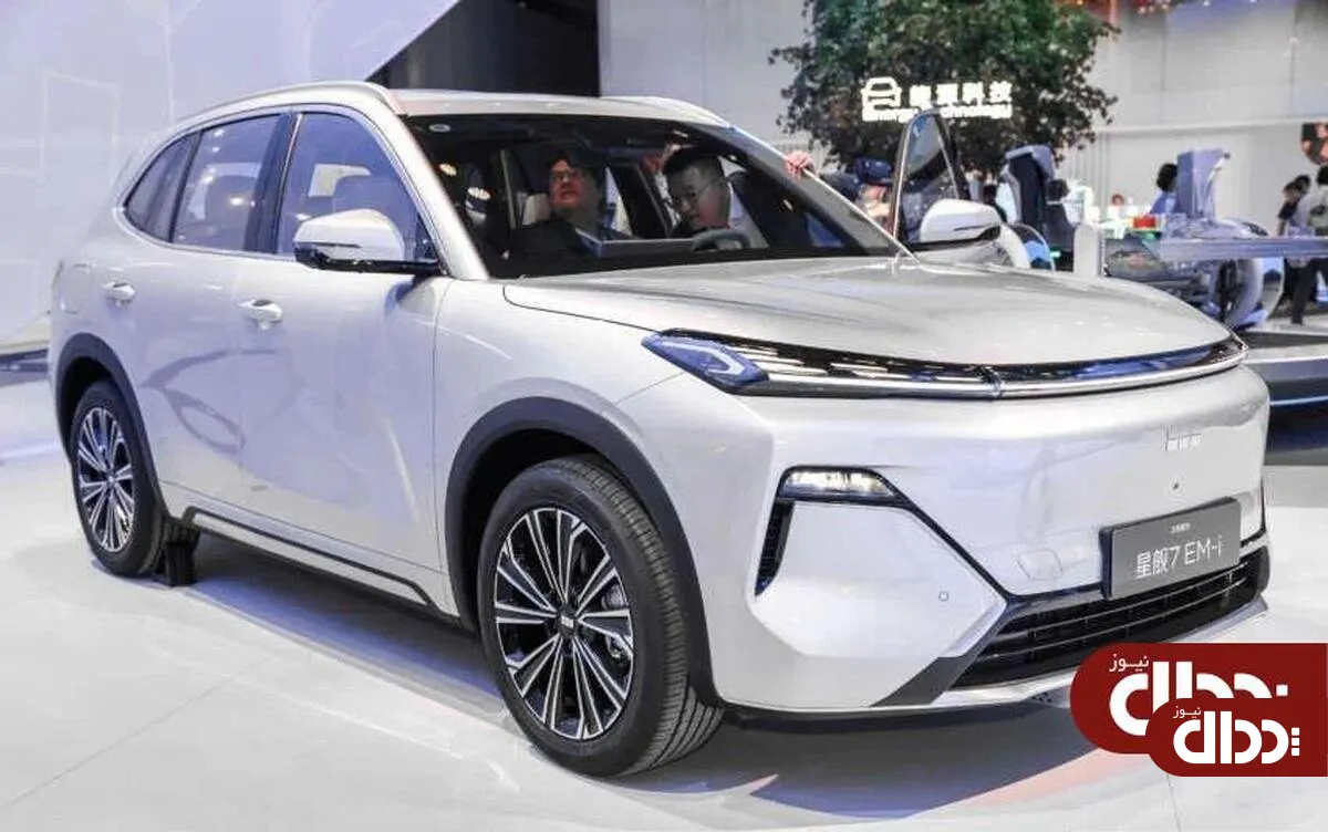 Geely Galaxy Starship 7 EM-i در نمایشگاه شانگهای رونمایی شد +تصاویر