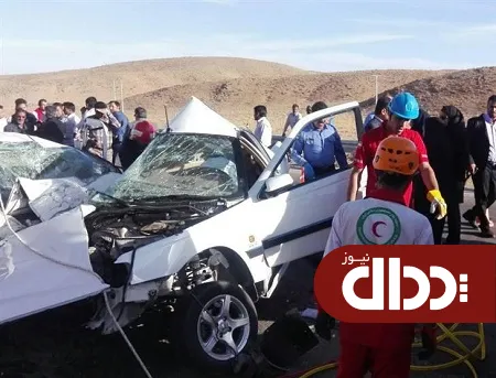 عکس/ تصادف مرگبار پژو با کمپرسی