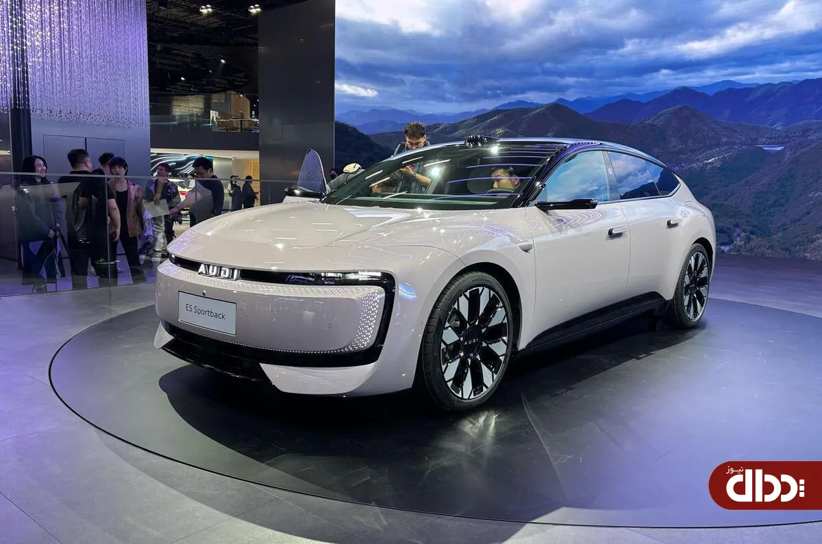AUDI E5 Sportback در نمایشگاه خودرو شانگهای رونمایی شد +تصاویر