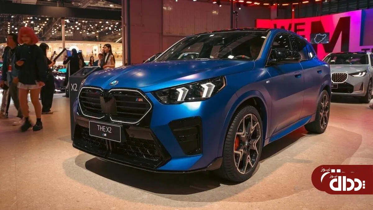 BMW X2 در نمایشگاه خودرو شانگهای 2025 رونمایی شد +تصاویر