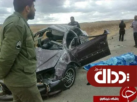 عکس/ تصادف شدید خودروی دبیر شبکه خبر