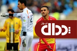 تصادف شدید آقای گل لیگ برتر +عکس