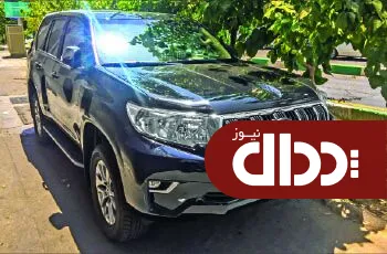 تویوتا پرادو مدل 2018 با پلاک دیپلمات در پایتخت +عکس