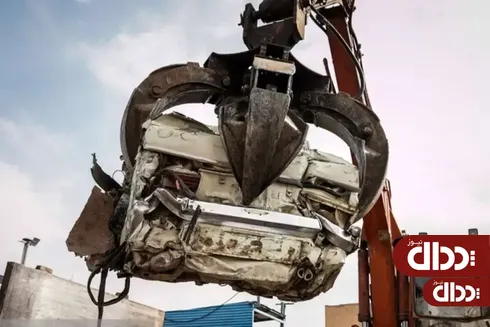استخراج ۲۰۰‌هزار ‌تن فولاد از اسقاط خودرو‌‌‌‌‌