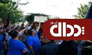 مراسم تشییع پیکر شهید مدافع امنیت در پارس خودرو برگزار شد