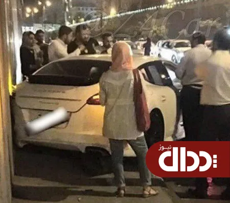 عکس/ تصادف پورشه پانامرا در اتوبان آیت الله هاشمی