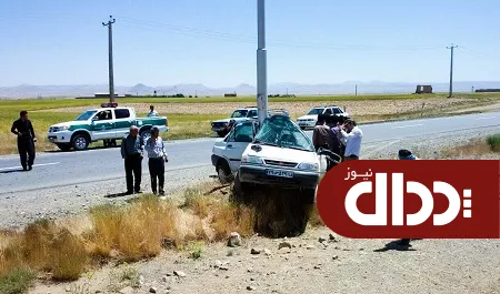 عکس/ تصادف عجیب پراید