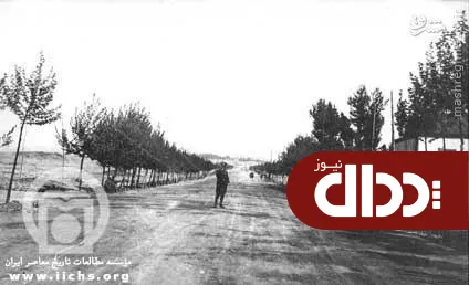 عکس/ خیابان ولی عصر در 88 سال پیش