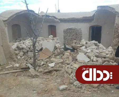 عکس/ تخریب منازل در تربت جام بر اثر زلزله