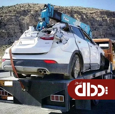 عکس/ تصادف سنگین سانتافه