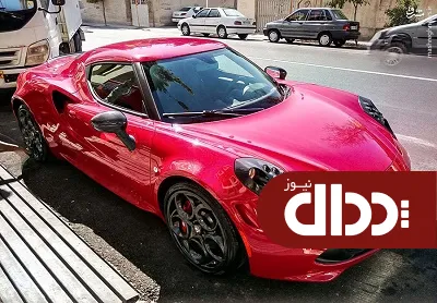 عکس/ سوپراسپرت زیبای گرانقیمت ایتالیایی در تهران