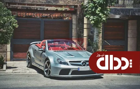 عکس/ تنها مرسدس بنز SL در ایران