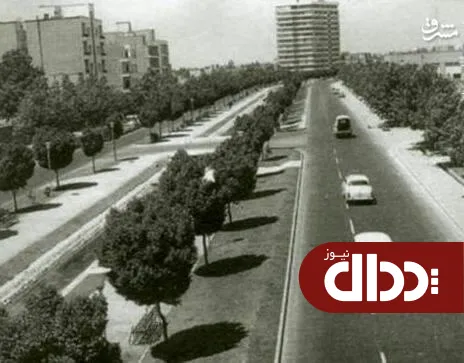 عکس/ بلوار کشاورز، 60 سال پیش