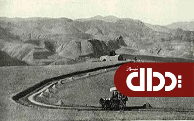 عکس/  جاده قزوین - رشت در سال ۱۳۰۰
