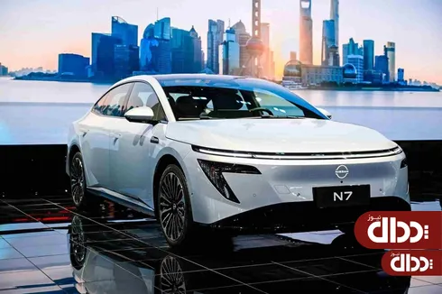 Nissan N7 تمام برقی در نمایشگاه خودرو شانگهای رونمایی شد +تصاویر