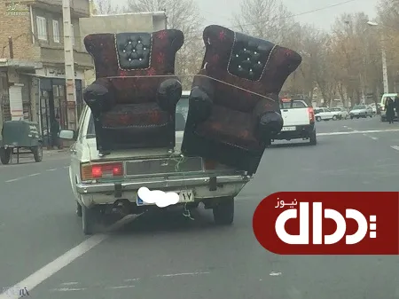 عکس/ استفاده نوین از خودروی پیکان