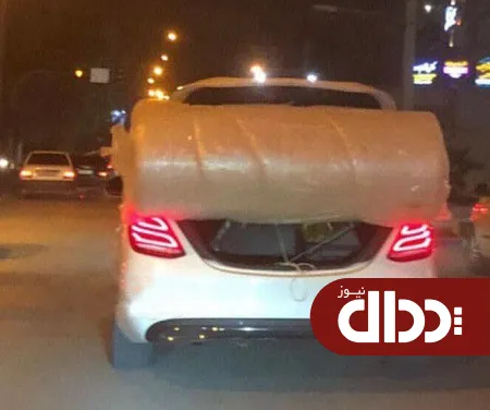 عکس/ باربری با بنز یک میلیارد تومانی!