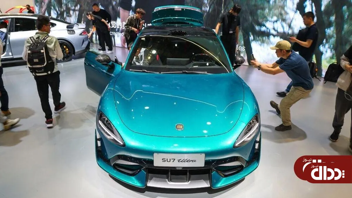 شیائومی SU7 اولترا در نمایشگاه شانگهای به نمایش درآمد +تصاویر