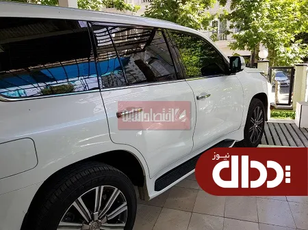 عکس/ تنها لکسوس Lx570 مدل 2017 پایتخت