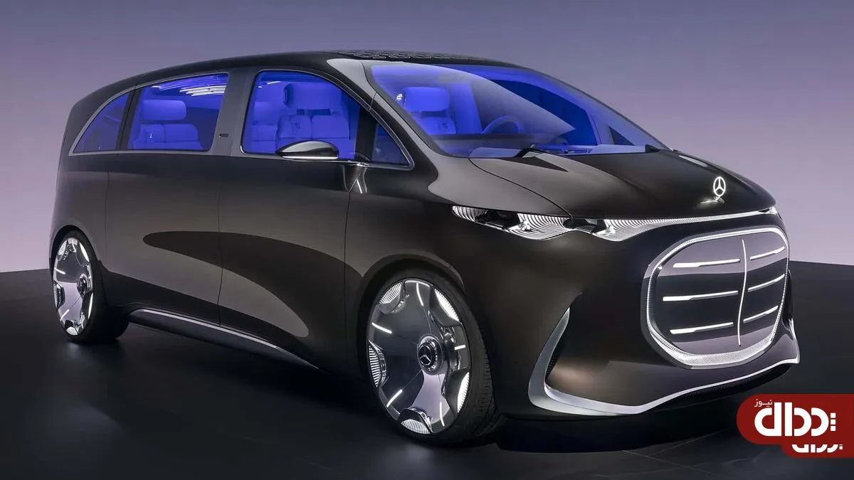 بنز از ون فوق لوکس Vision V در شانگهای رونمایی کرد +تصاویر