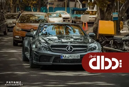 عکس/ خاص ترین مرسدس بنز تهران!