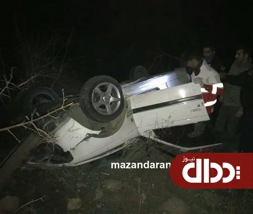 عکس/ حادثه مرگبار در جاده هراز