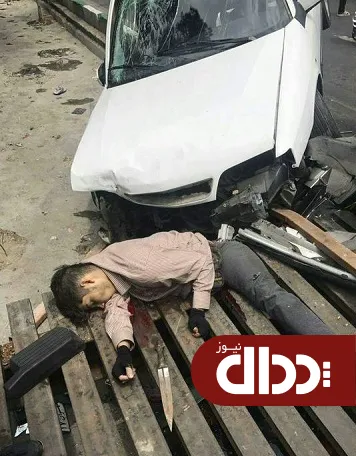عکس/ زورگیری که شکار چرخ‌های یک زانتیا شد!