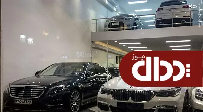 عکس/ دو محصول لوکس و گرانقیمت ب ام و و مرسدس در تهران