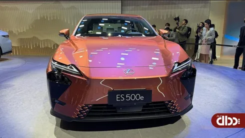 لکسوس ES مدل 2026 در Auto Shanghai 2025 رونمایی شد +تصاویر