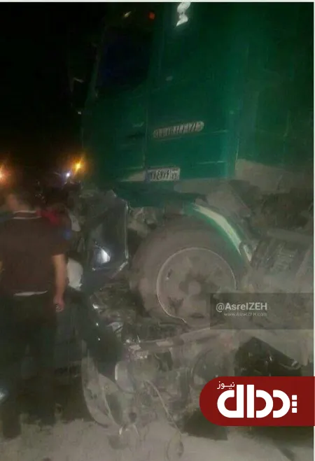 عکس/ تصادف مرگبار تریلر با پژو در جاده ایذه_قلعه تل