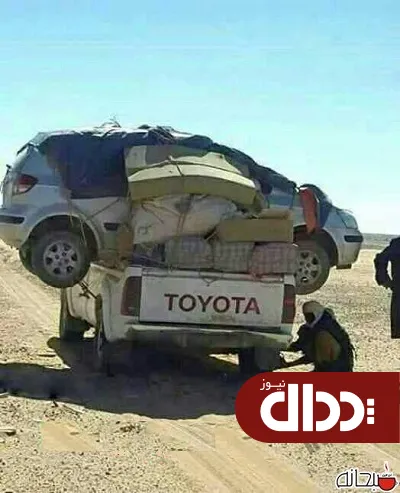 عکس/ روش جدید و عجیب قاچاق خودرو!