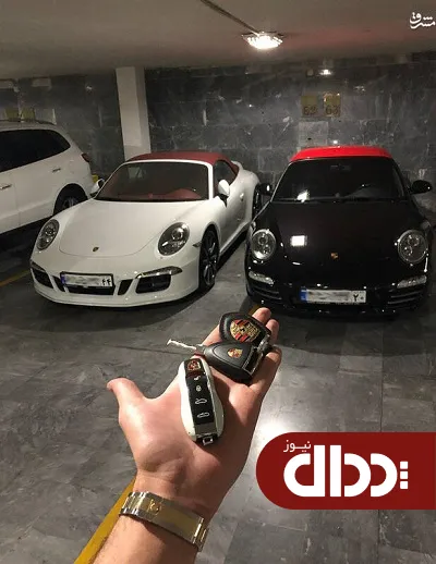 عکس/ پارکینگ خودرو یک بچه پولدار تهرانی!