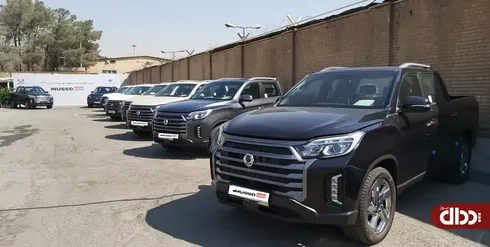 اولین سری پیکاپ‌های موسو گرند-خان تحویل مشتریان شد