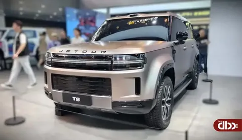Jetour T8 در نمایشگاه خودرو پکن رونمایی شد +تصاویر
