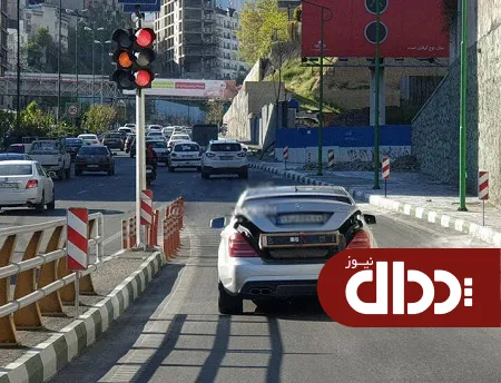 عکس/ حمل بار با مرسدس بنز در تهران