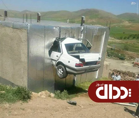 عکس/ پرواز عجیب پژو به داخل یک خانه!