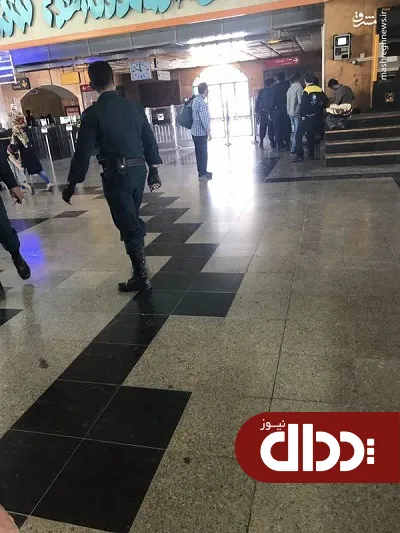 عکس/ بازرسی بدنی مسافران مترو حرم امام